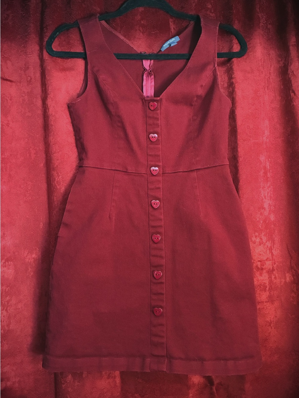 Burgandy Modcloth Dress
